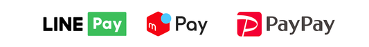 決済方法にPayPay / LINE Pay / メルペイを追加しました！