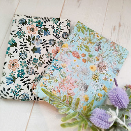 人気の花柄ブックカバーが再入荷しました！