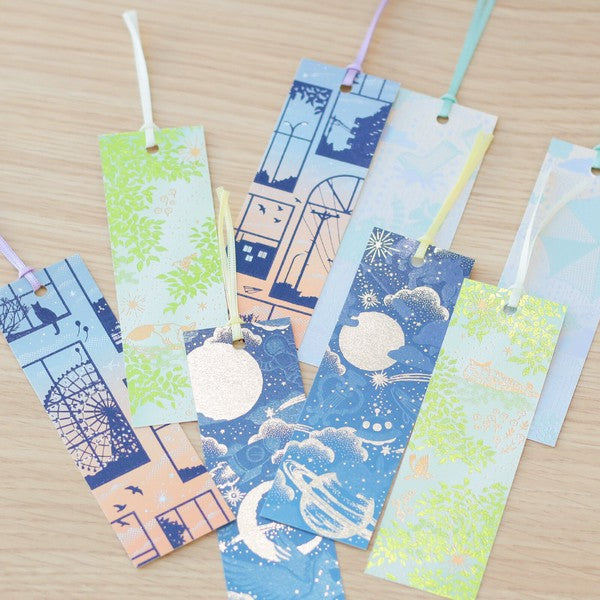 日常をハレの日に　箔押ししおり「Night Sky」 ブックカバー 商品画像