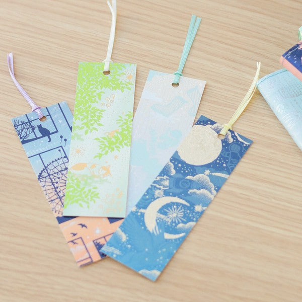 日常をハレの日に　箔押ししおり「Night Sky」 ブックカバー 商品画像
