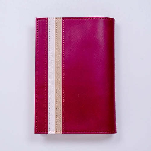 本一封 ブックカバー ワインレッド