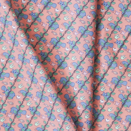 Covers Pattern ハンカチ ピンクスワンプ