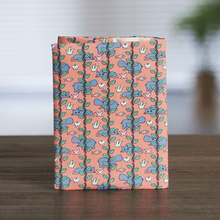Covers Pattern ブックカバー ピンクスワンプ